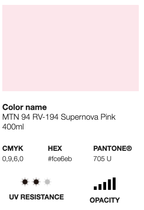 MTN 94-RV-194 Supernova Pink