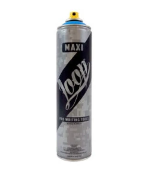 435 - LOOP Spray Paint - Maxi Asphalt Black 600 ML