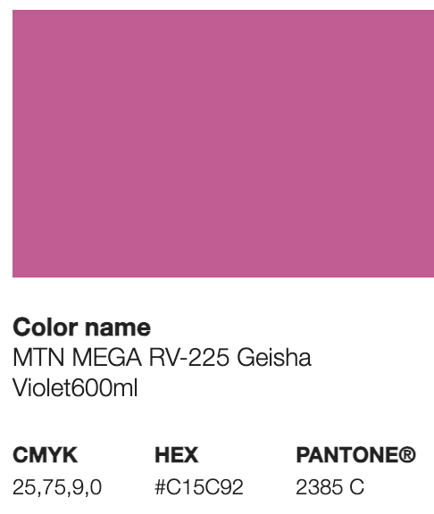 MTN Mega - 600 Ml - Geisha Violet -225