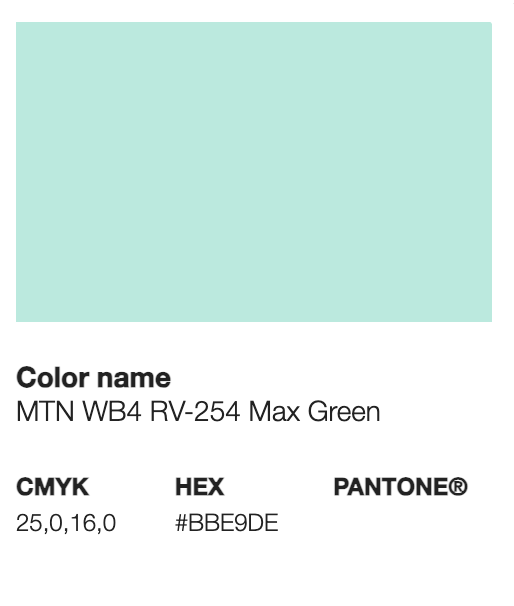 400 ML - MTN WATERBASE- MAX GREEN -254