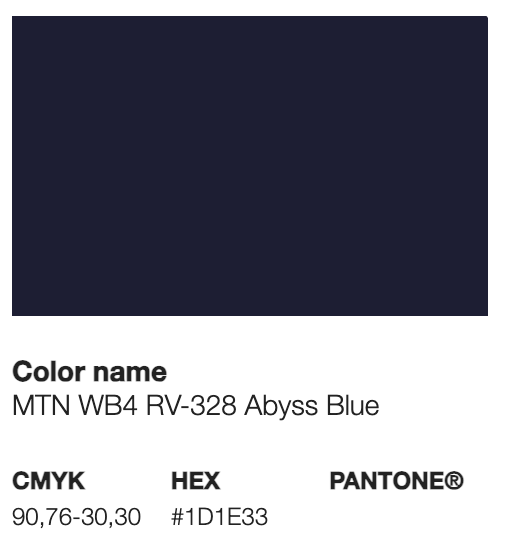 400 ML - MTN WATERBASE - ABYSS BLUE - 328