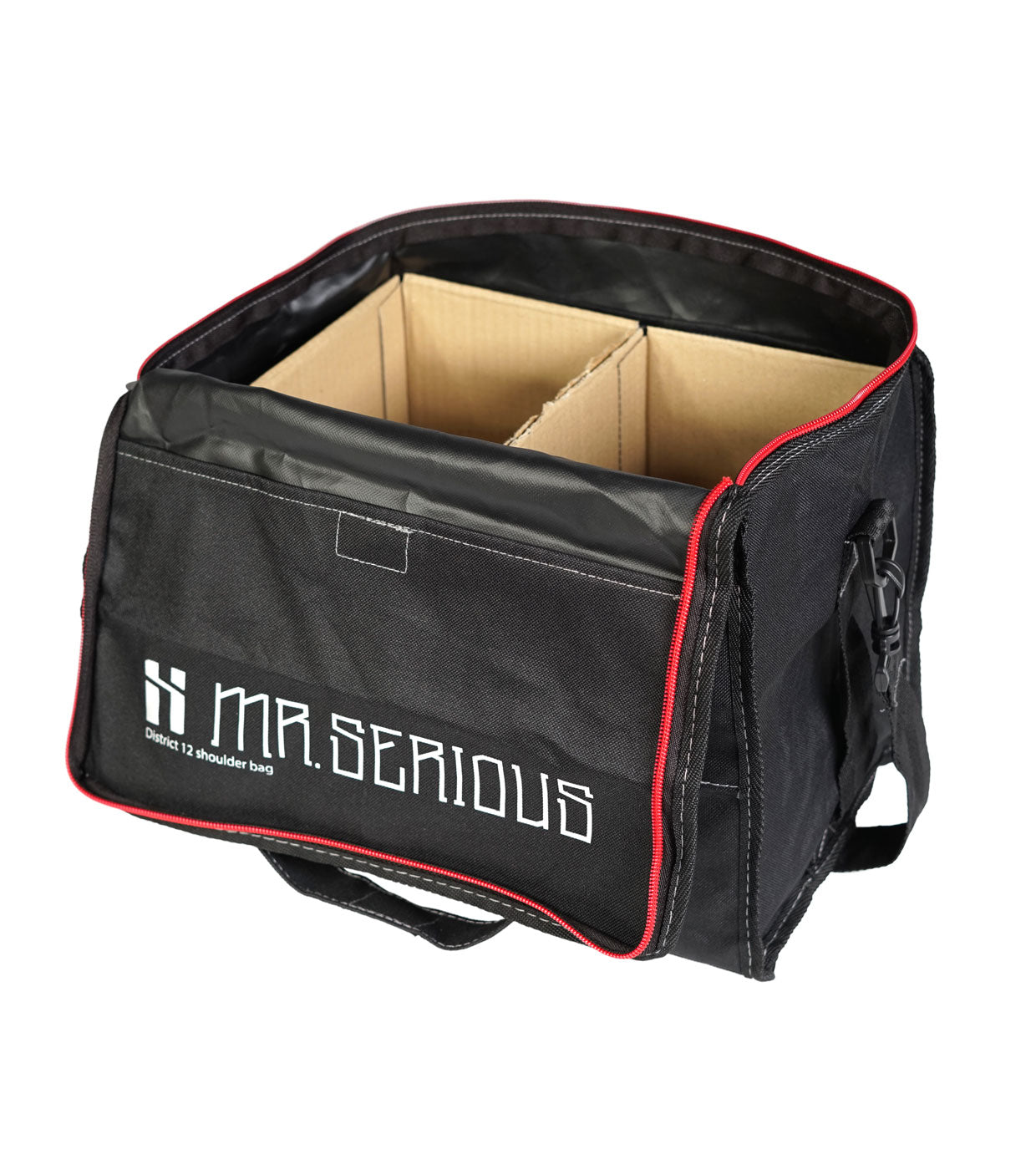 Mr.Serious District 12 shoulder bag- Black