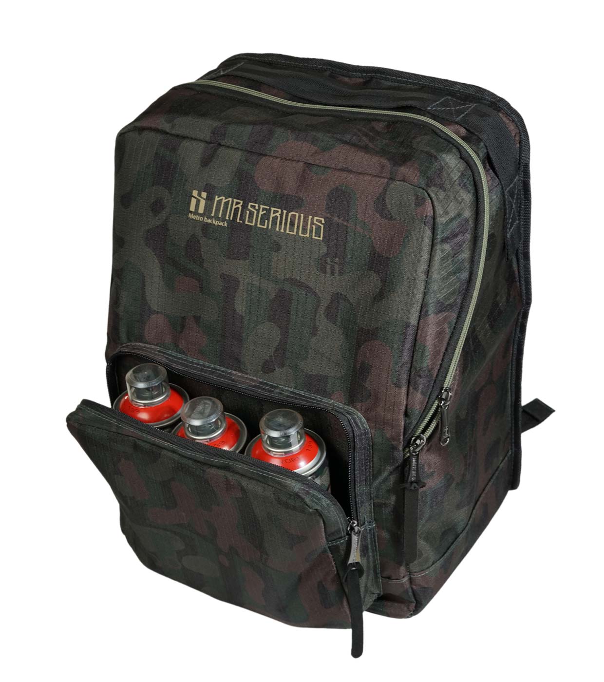 Metro backpack - camouflage -(Mr. Serious)