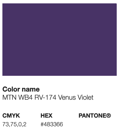400 ML - MTN WATERBASE - VENUS VIOLET - 174